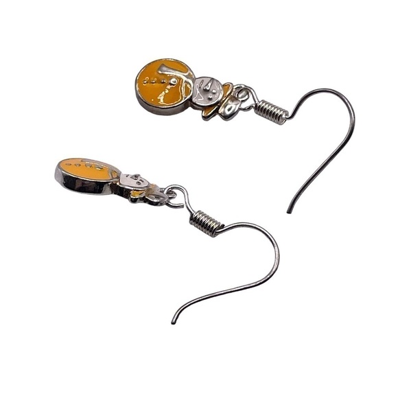 Snowman wire hook earrings New - Picture 2 of 4